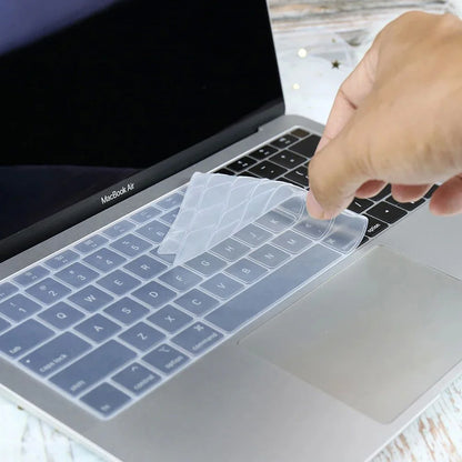 Silicone Keyboard Protector Cover for MacBook Air & Pro – A1369 A1466 A2179 A2337 A2251 A2289 A2338 A2681 | US Layout