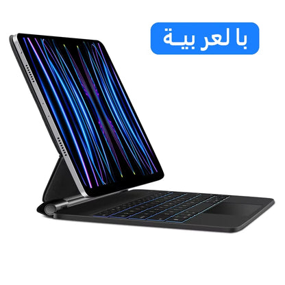 GOOJODOQ Magic Keyboard for iPad Pro 11 2024, Air 4/5/6, Pro 12.9, 10th Gen – Cover Case