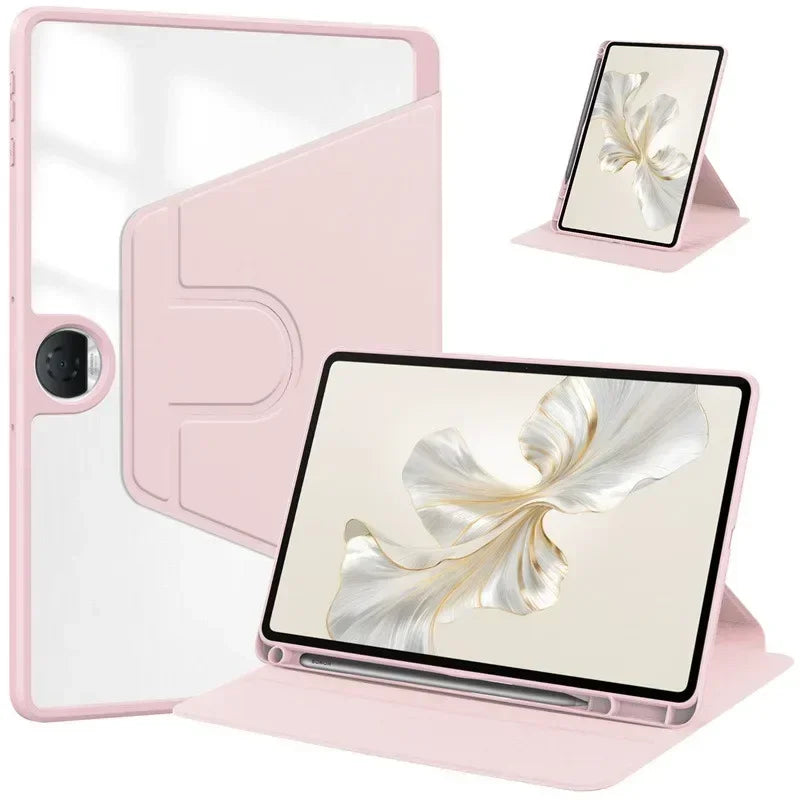 360° Rotating Luxury Flip PU Leather Case for OnePlus Pad Go / OPPO Pad Neo Air 2 11.4"