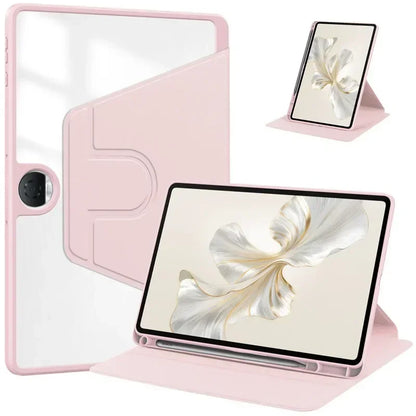 360° Rotating Luxury Flip PU Leather Case for OnePlus Pad Go / OPPO Pad Neo Air 2 11.4"