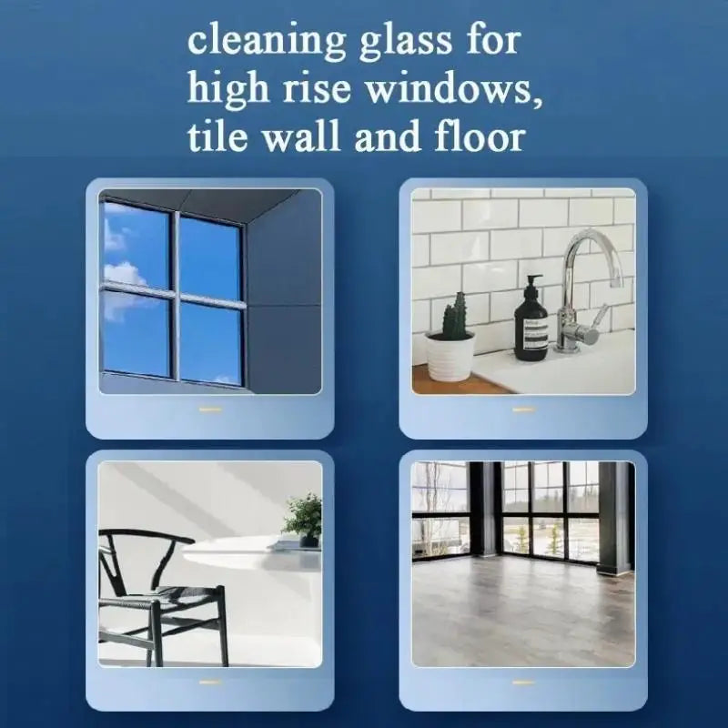 Fully Automatic Window Cleaning Robot – APP & Remote Control, Auto Spray