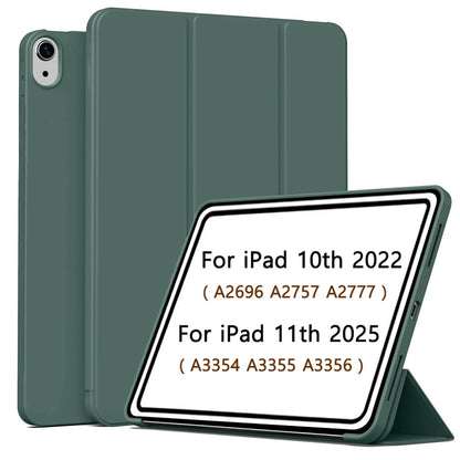 Magnetic Slim Trifold iPad Case – 11" 2025 / 10.9" 2022