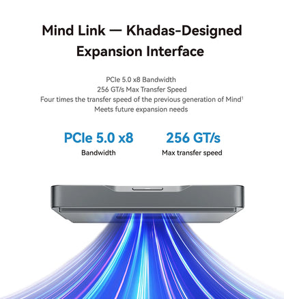 Khadas Mind 2 Pocket Mini PC – Intel Core Ultra 7 155H, Thunderbolt 4, 8K, Win 11
