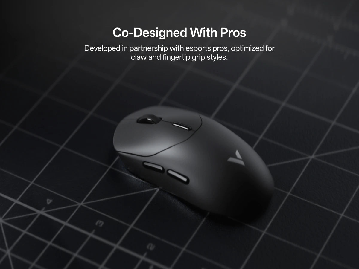 Rapoo Wireless Gaming Mouse – 8KHz Polling, 26000 DPI, 8 Buttons, Rechargeable, for Small/Medium Hands