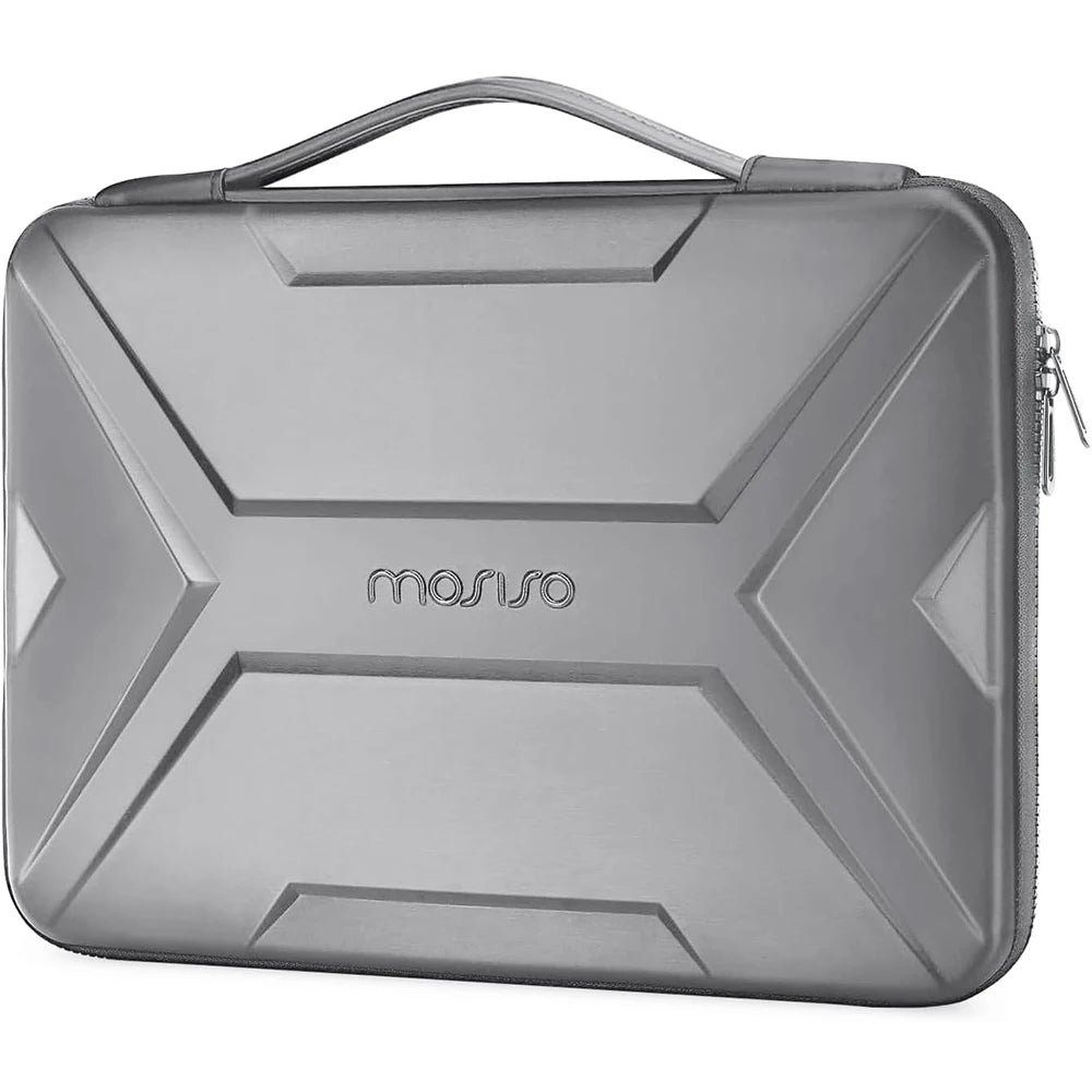 MOSISO Laptop Sleeve 15"/16" – Waterproof Hard Shell Shoulder Bag for MacBook Pro, HP, Dell