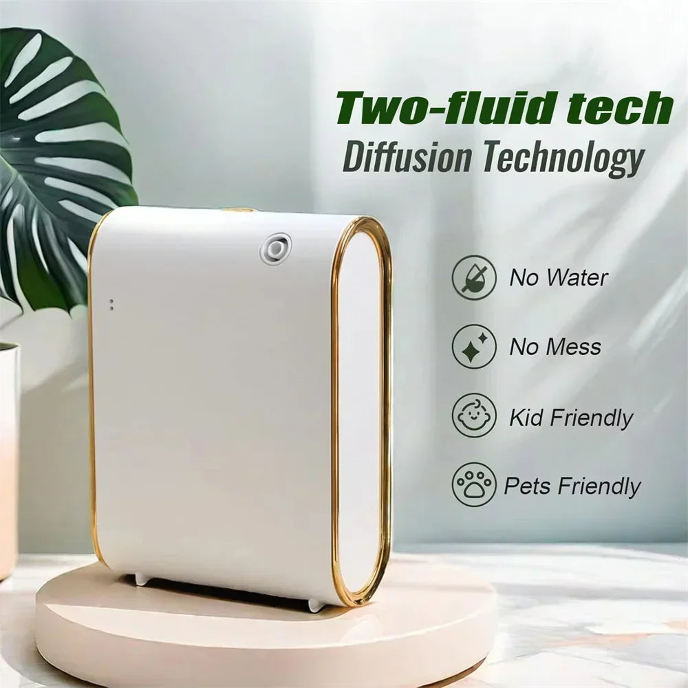 Smart Waterless Scent Diffuser – Air Freshener for Home & Hotel, Room Fragrance Machine