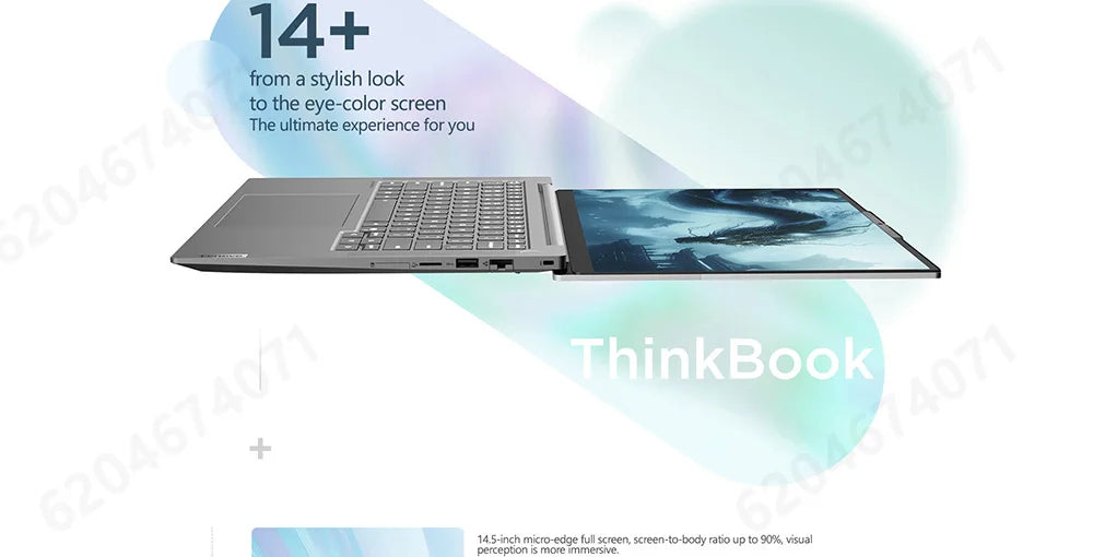 Lenovo ThinkBook 14+ 2025 – Intel Ultra 5 225H, 32GB DDR5, 1TB SSD, 14.5" 3K 120Hz, Windows 11