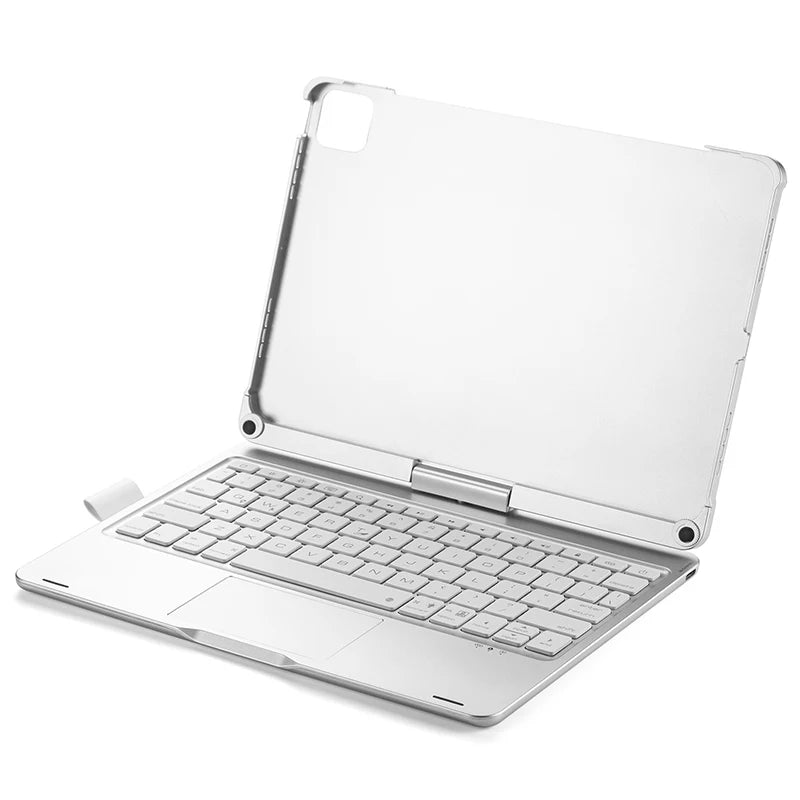 Bluetooth Magic Keyboard Case for iPad Pro 11 / Air – Backlit, Multi-Language, Trackpad