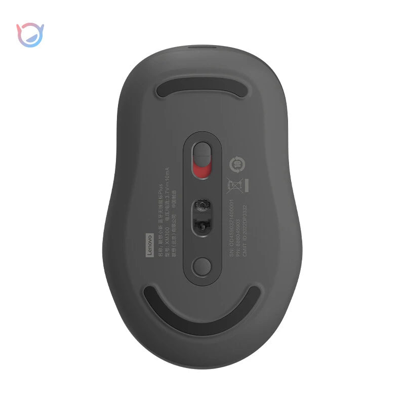 Lenovo Xiaoxin Plus Bluetooth Dual-Mode Silent Wireless Mouse – Rechargeable, 1600 DPI