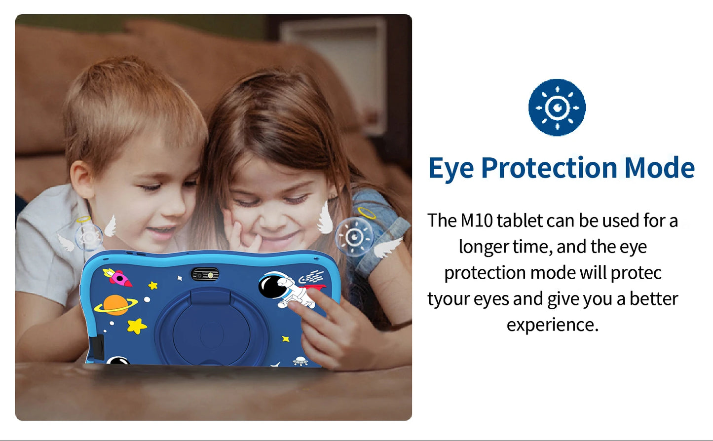BDF 7" Kids Tablet – Android 13, 4GB RAM, 64GB, IPS, Dual Camera, Wi-Fi, Google Play