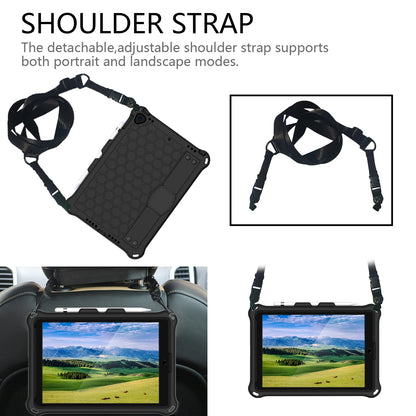 Shockproof iPad Case with Hand Strap & Stand – Fits iPad 10.9, Pro 11, Mini, Air & More