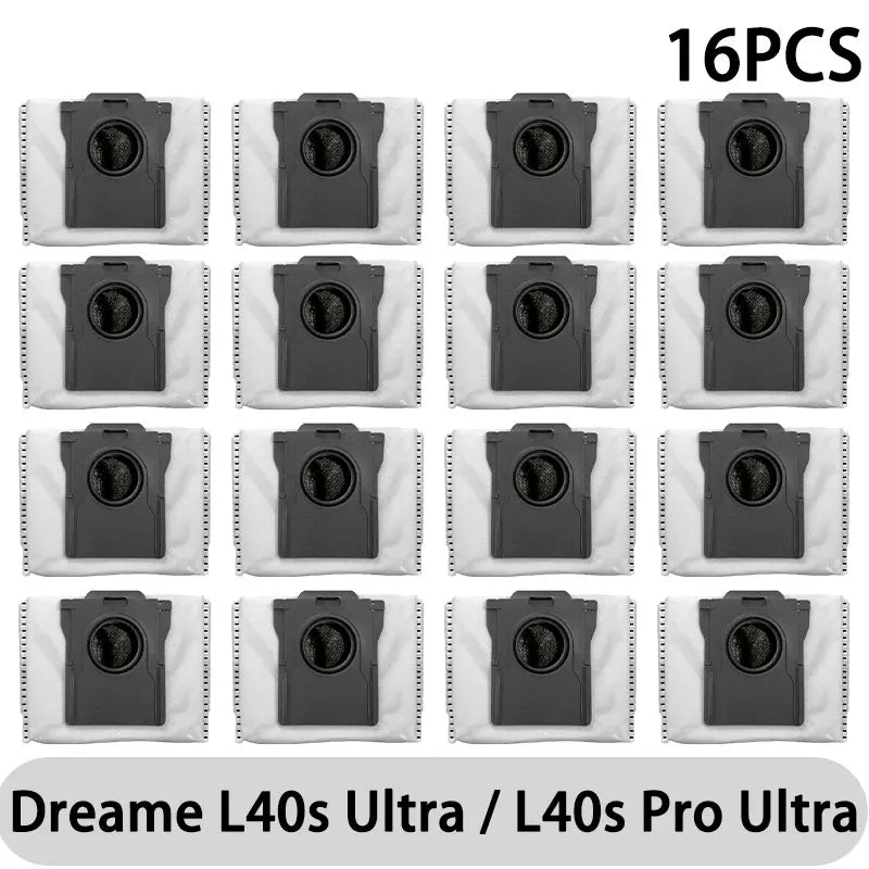 Dreame L40s Ultra / L40s Pro Ultra Replacement Accessories – Brush, Filter, Mop & Dust Bag