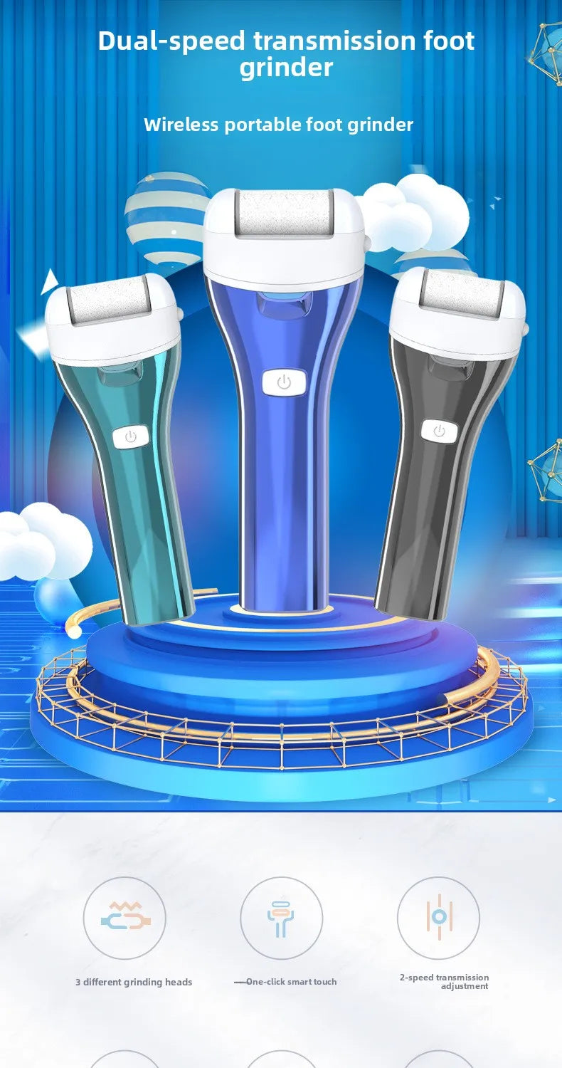 Electric Foot Callus Remover – Rechargeable Pedicure Tool