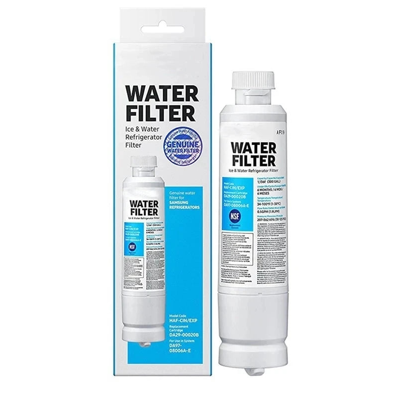 Samsung DA29-00020B Refrigerator Water Filter Replacement – HAF-CIN/EXP Compatible, PPF Cotton, 3/4/5 Pack