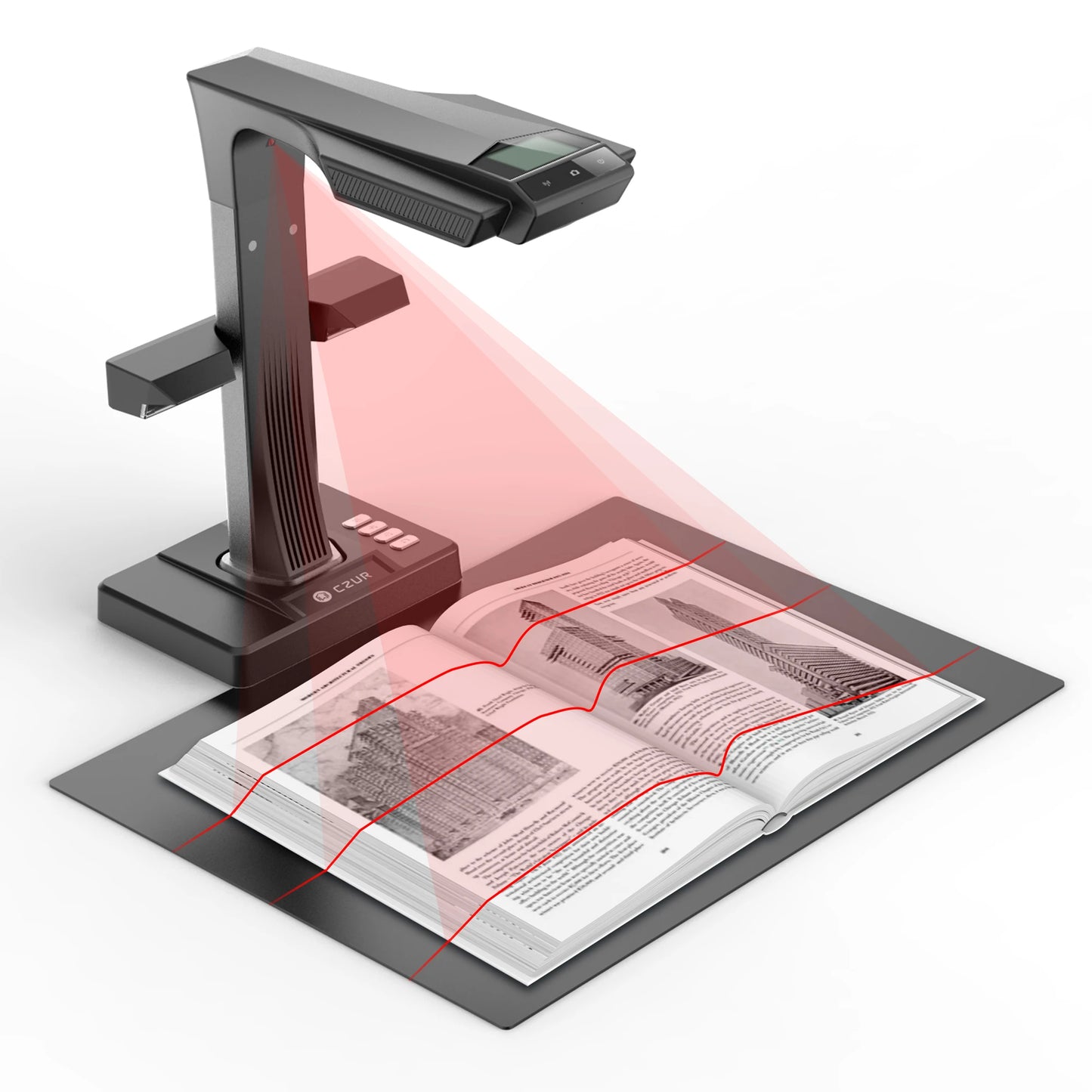 CZUR ET24 Pro Book & Document Scanner – 24MP, A3, HDMI