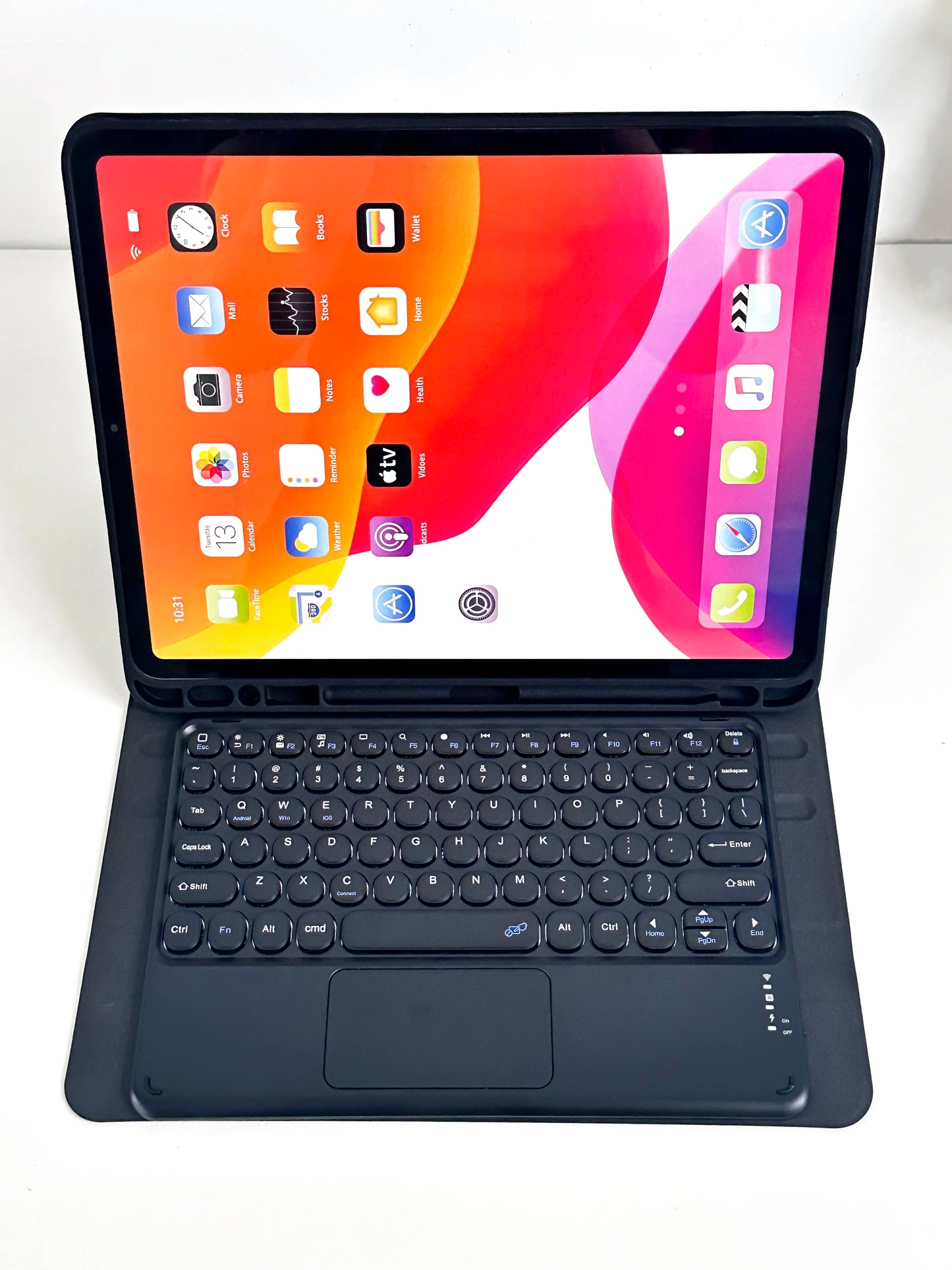 Bluetooth Keyboard & Mouse Case for iPad – Pro, Air, 10th Gen, Mini
