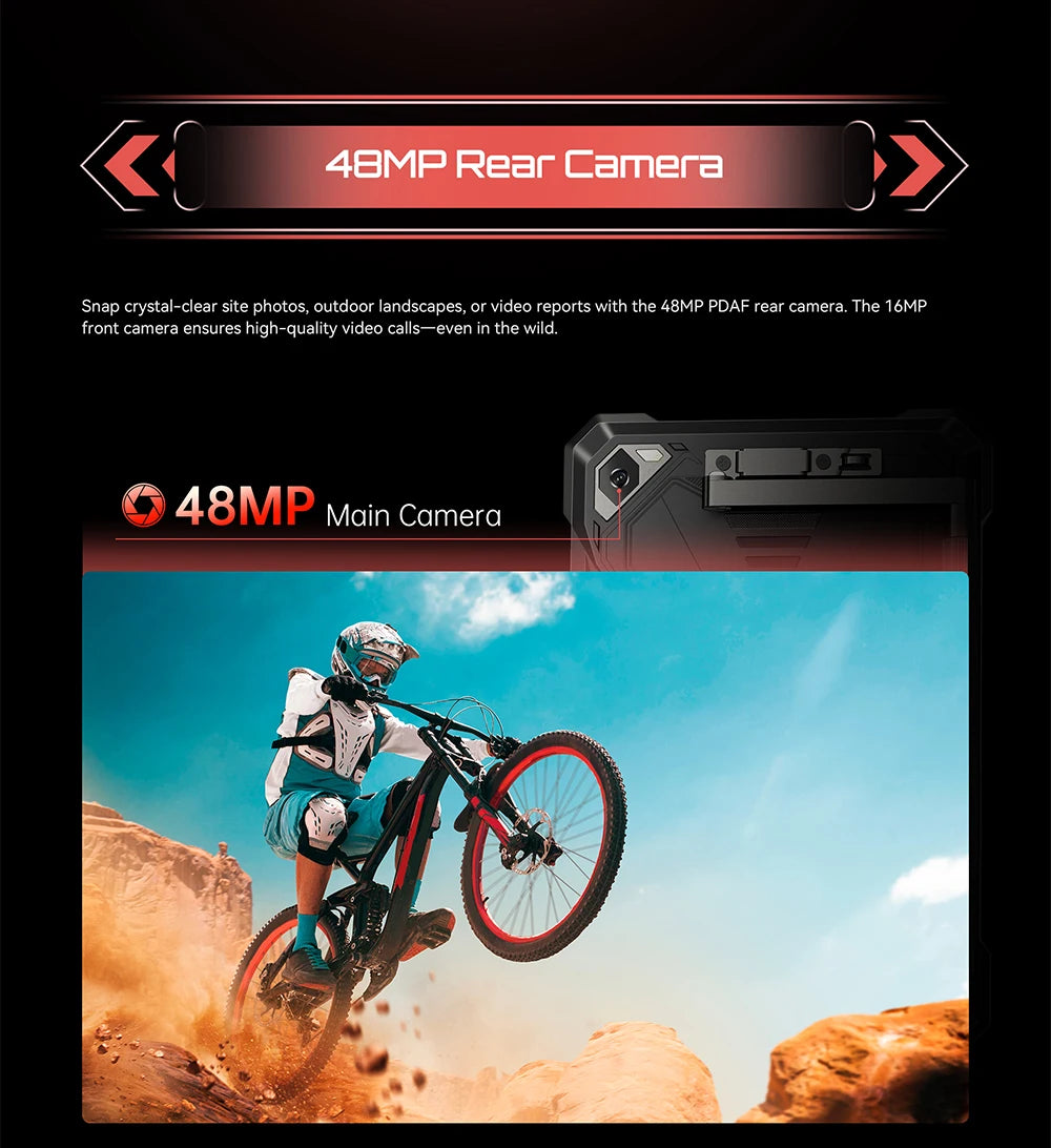 Cubot TAB KingKong S Rugged Tablet – Android 15, 15300mAh, 48MP, 10.1" 90Hz, 4G LTE