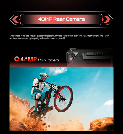 Cubot TAB KingKong S Rugged Tablet – Android 15, 15300mAh, 48MP, 10.1" 90Hz, 4G LTE