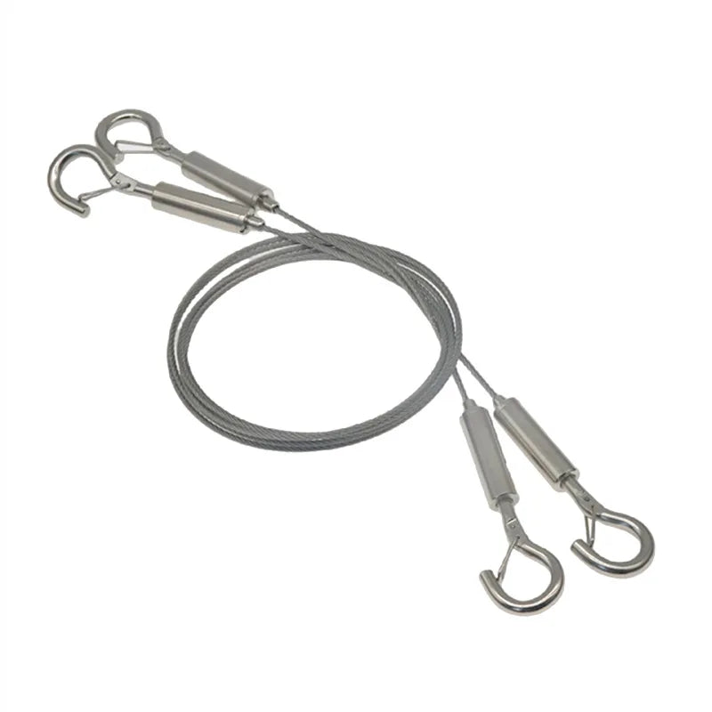 Adjustable Stainless Steel Wire Rope Clothesline