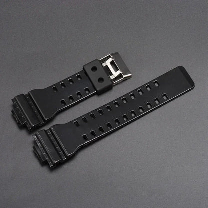 Silicone Replacement Watch Strap for Casio G-Shock GA-100/110/200/400/700 – 16mm Resin Band
