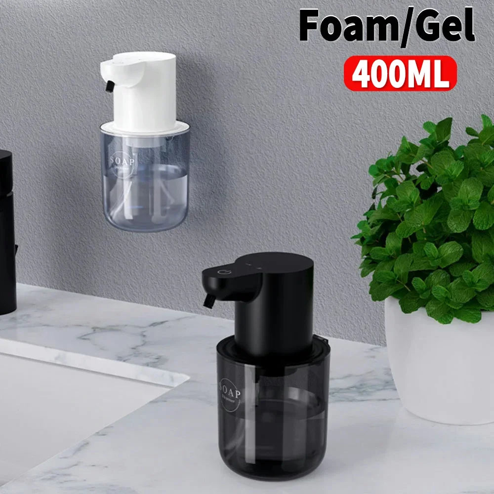 JPNPL Automatic Soap Dispenser – 400ml, 4-Gear Infrared Sensor, Foam & Liquid, IPX5, for Home & Bathroom