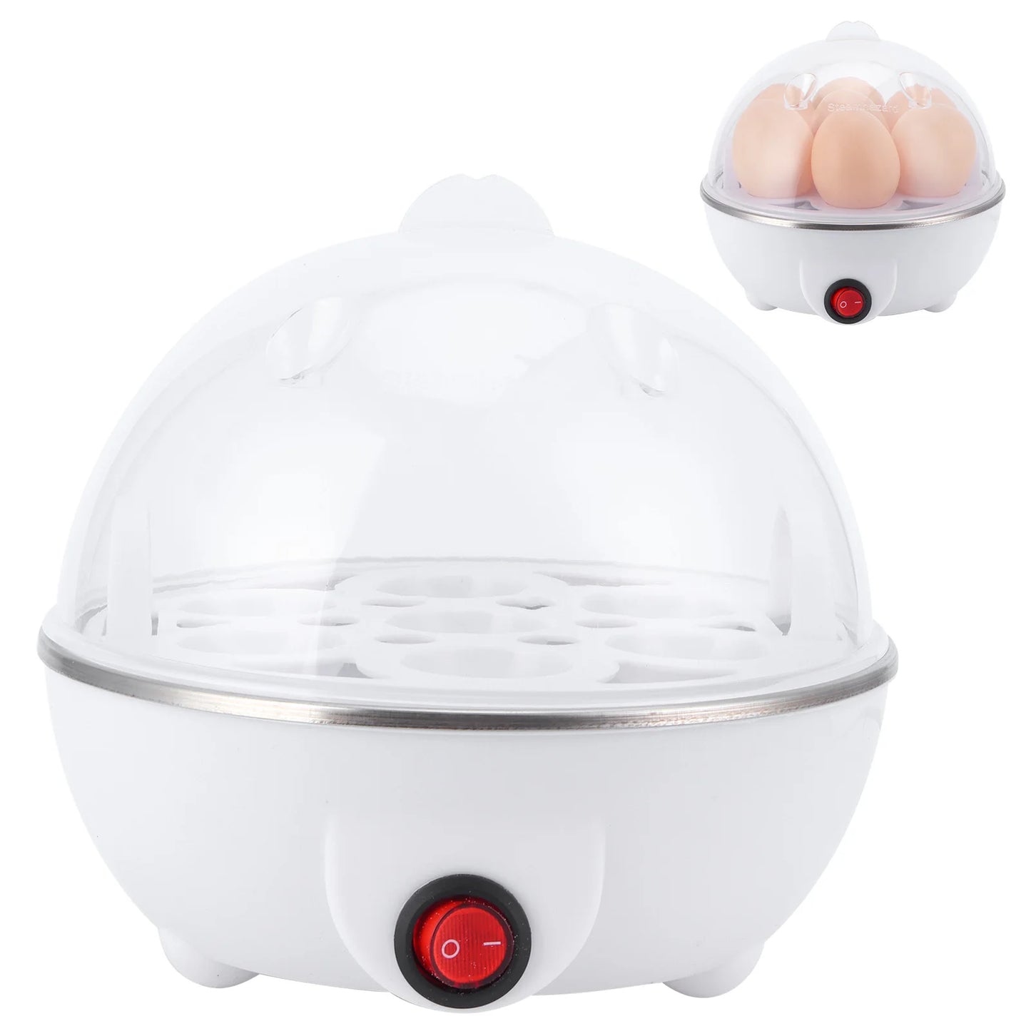 Electric Egg Boiler & Cooker – Multifunctional Egg Poacher for Kitchen Use