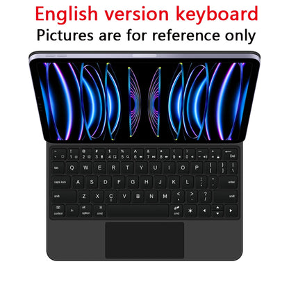 Magic Keyboard for iPad 11th Gen (A16) 2025 | Smart Case | Multi-Language | Black & White | 7 Languages