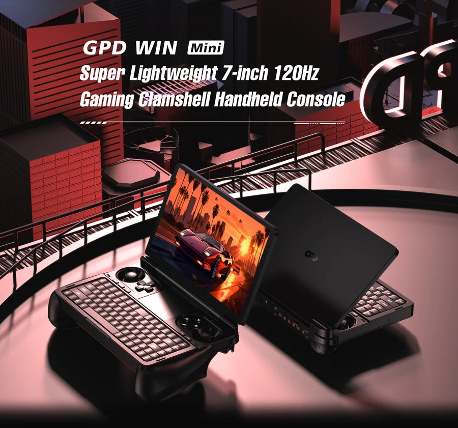 GPD WIN Mini 2025 — AMD AI 9 HX 370, 7" Handheld Gaming PC, 32/64GB RAM, Up to 2TB SSD