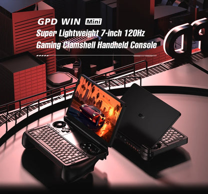 GPD WIN Mini 2025 — AMD AI 9 HX 370, 7" Handheld Gaming PC, 32/64GB RAM, Up to 2TB SSD