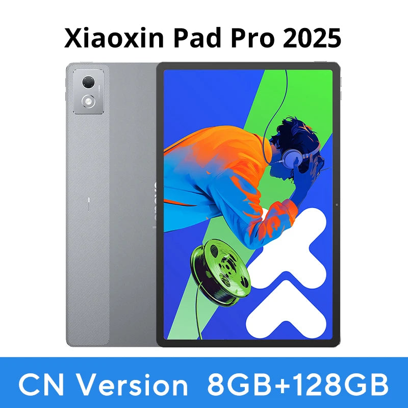 Lenovo Xiaoxin Pad Pro 2025 12.7" Tablet – Dimensity 8300, 2.9K 144Hz, 10200mAh, Android 14 (CN)