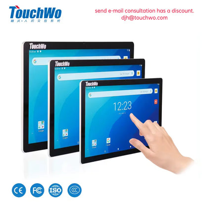 Industrial Touch Panel PC 15.6"/17.3"/18.5" – Android 11/Win 10, Waterproof, Wall Mount