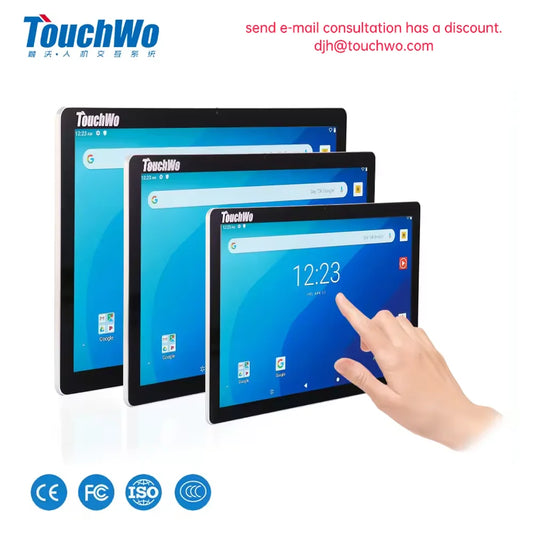 Industrial Touch Panel PC 15.6"/17.3"/18.5" – Android 11/Win 10, Waterproof, Wall Mount