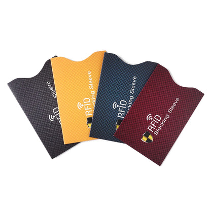 RFID Blocking Card Sleeve Protectors – 5 Pack