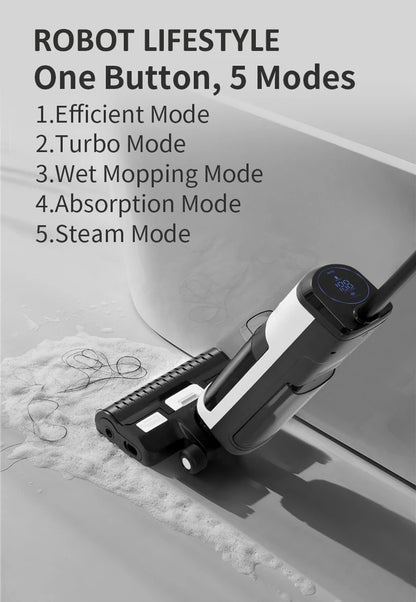 RL9Max Cordless Handheld Wet & Dry Vacuum Cleaner 14000Pa – Self-Heating Brush