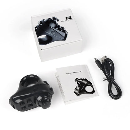 Bluetooth Wireless Finger Gaming Mouse – Mini, Rechargeable, 1000 DPI, for Tablet, Phone & PC