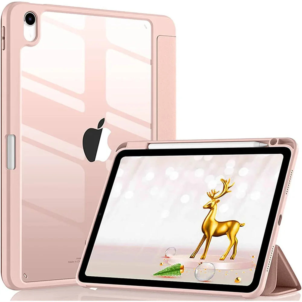 iPad Case with Pencil Slot – iPad 11th 2025, Air 11/13 M3, Pro, Mini 6/7, 10th Gen