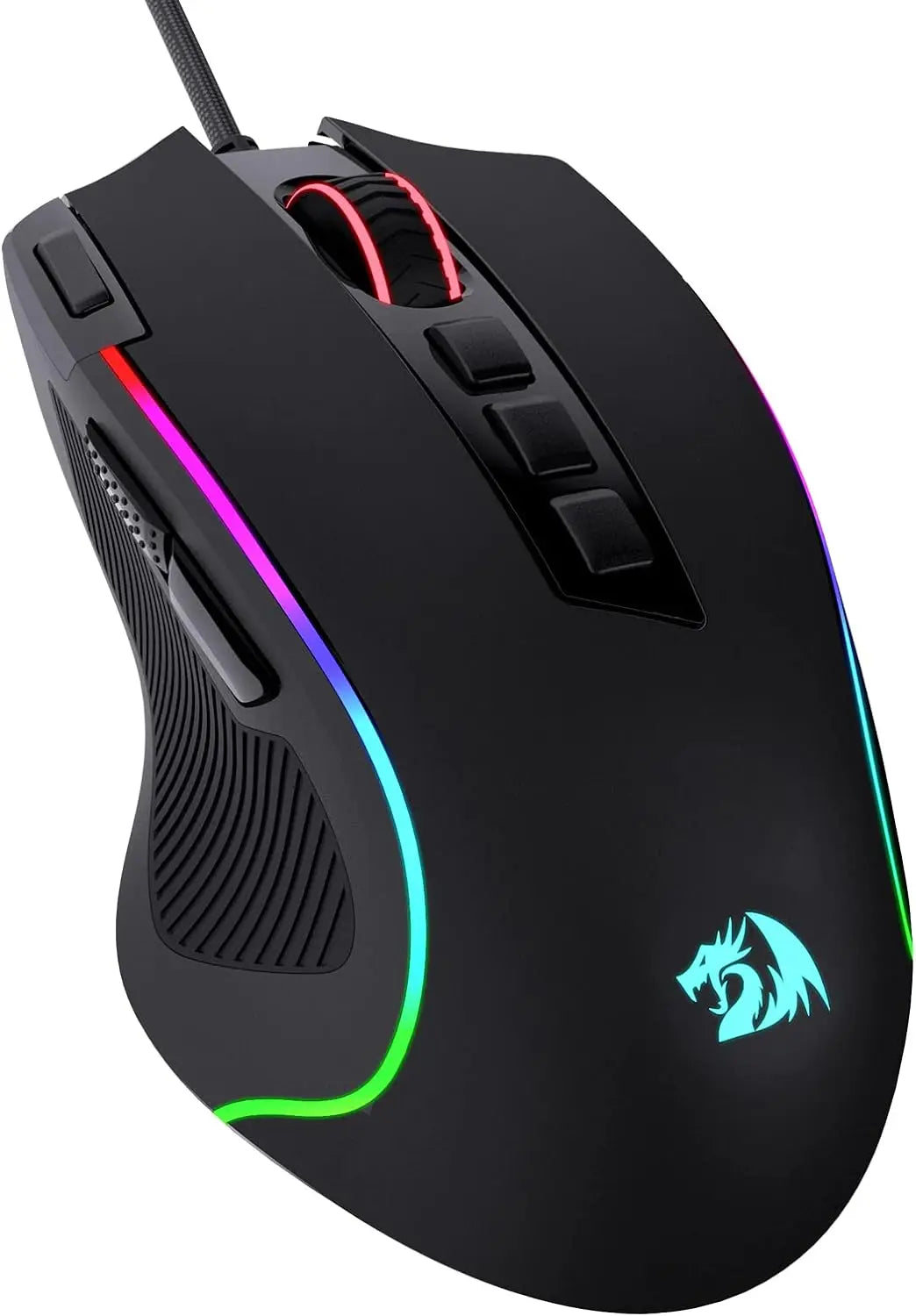 Redragon M612 Predator RGB Gaming Mouse – 8000 DPI, 11 Programmable Buttons, USB Wired