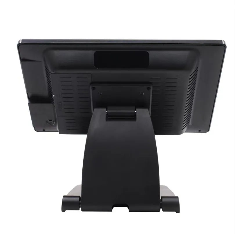 R.E.D. Shopping 15.6-inch all-in-one touch screen POS terminal with sleek design and integrated point of sale system.