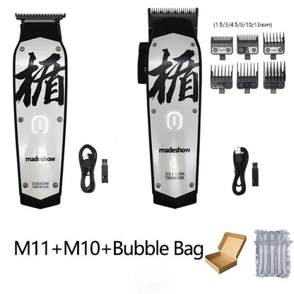 Madeshow M10 Professional Cordless Hair Clipper & Beard Trimmer