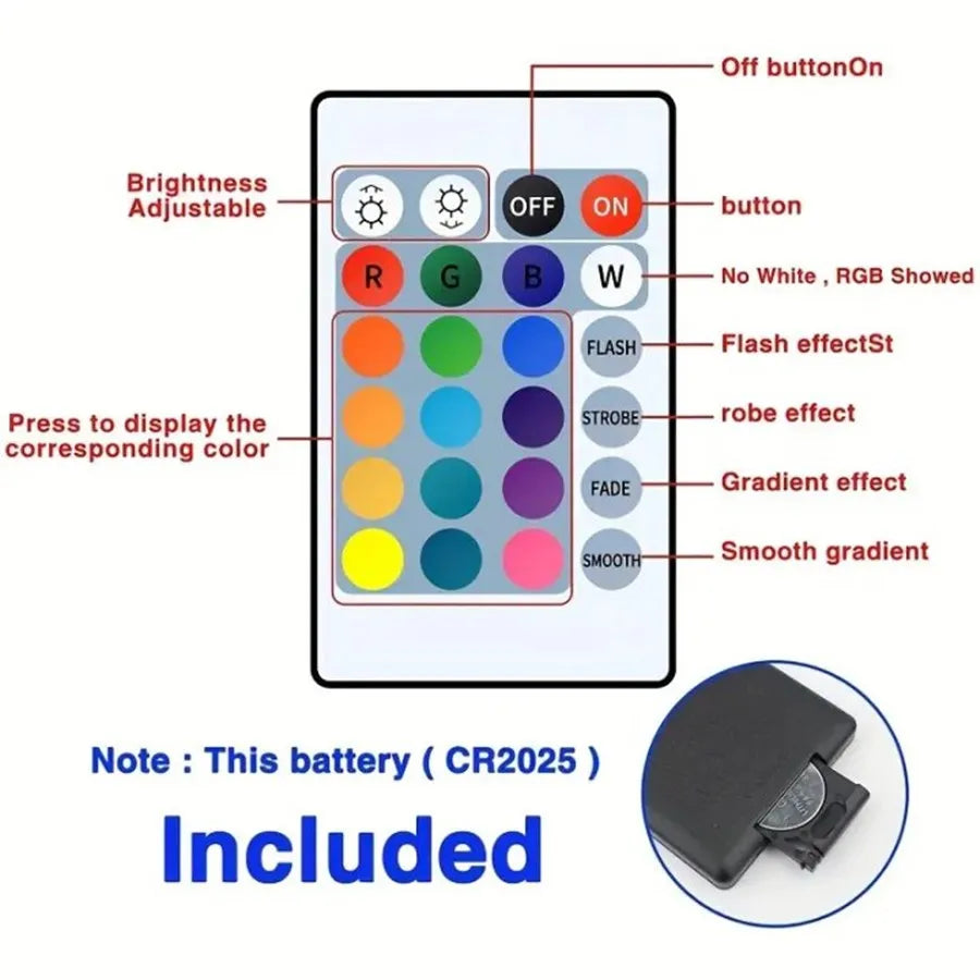 Bluetooth LED Strip Lights Smart SMD 5050 - APP & Remote Control, TV Backlight & Room Decor