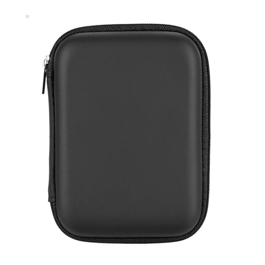 EVA shockproof 2.5-inch hard drive carrying case by R.E.D. Shopping with protective exterior and zipper closure for storage.
