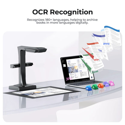 CZUR ET24 Pro Book & Document Scanner – 24MP, A3, HDMI