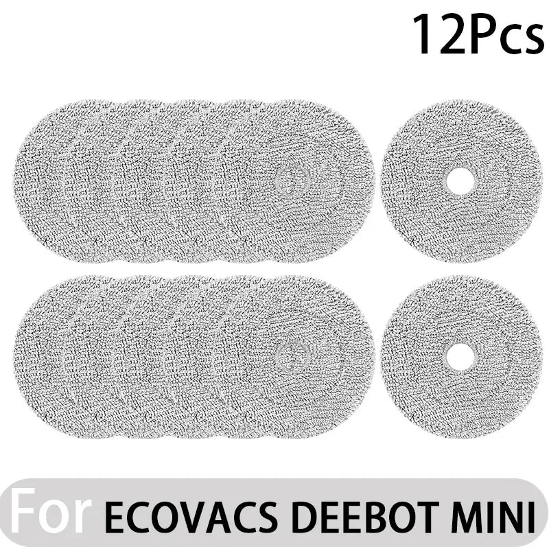 Ecovacs Deebot Mini Robot Vacuum Accessories – Main Brush, Filter, Mop, Dust Bag & More