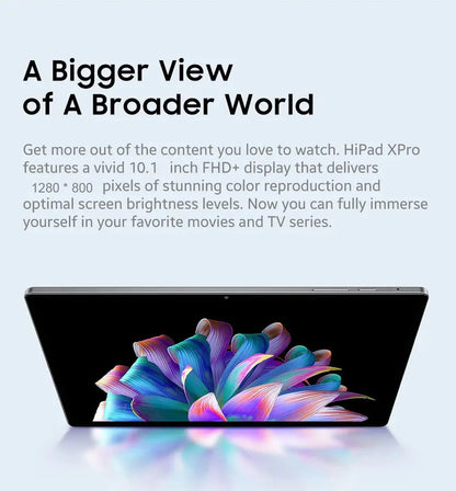 Android Tablet 10.1" | 4GB+32GB | Dual SIM 4G | 4000mAh | WiFi | With Optional Keyboard