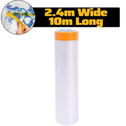 Disposable Self-Adhesive Dustproof Film – Cuttable Furniture & Room Cover