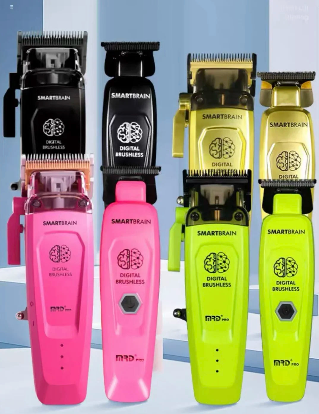 Molda MRD Brain Flower electric hair clipper by R.E.D. Shopping, professional barber tool for precise hair cutting and styling.