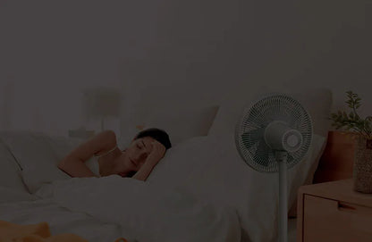 Xiaomi MIJIA Floor Fan — 7 Blade, 90° Wide-Angle Oscillation, Mi Home APP Control, Wired