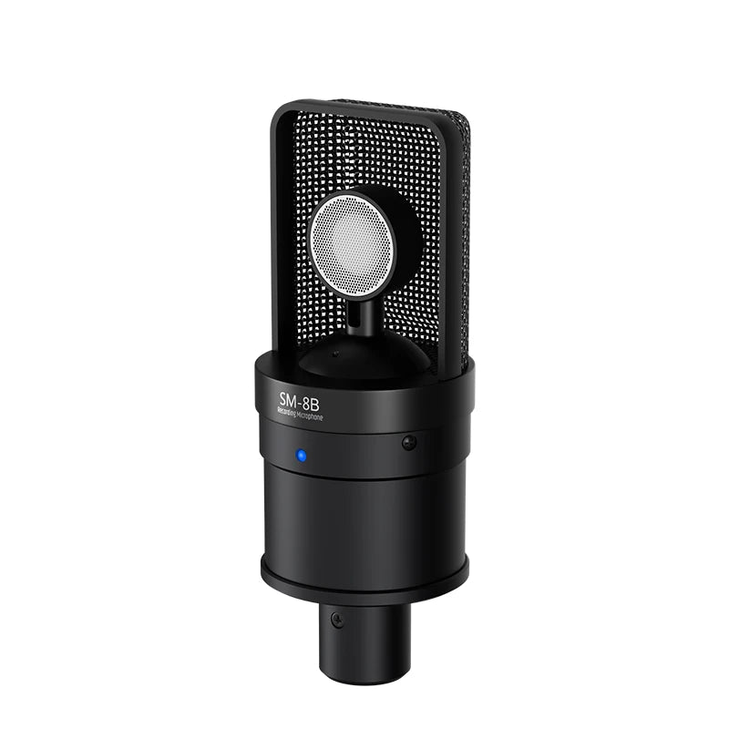 TAKSTAR SM-8B (2nd Gen) XLR Condenser Microphone – Studio Mic for Podcasting, Streaming & YouTube