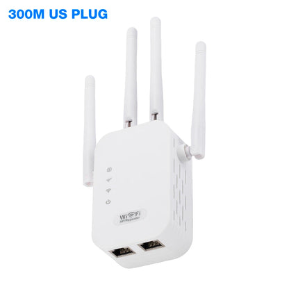 APWIKOGER AC1200 Dual-Band WiFi Repeater & Extender | 2.4G+5G | Gigabit | WPS | EU Plug