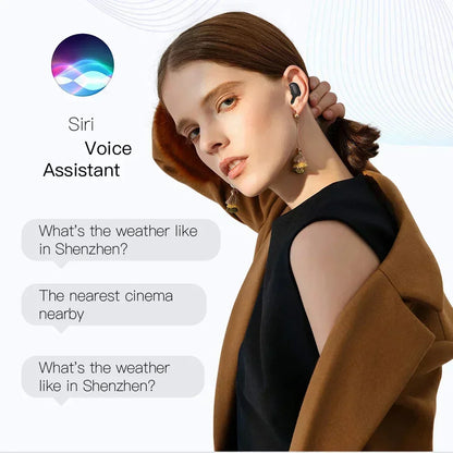 E6S TWS Wireless Bluetooth Earphones - Noise Cancelling with Microphone